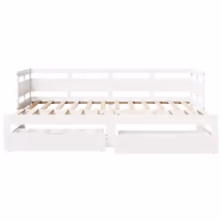VidaXL 3302232 divano Divano letto Bianco - Vista aggiuntiva 4