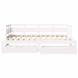 VidaXL 3302234 divano Divano letto Bianco - Vista aggiuntiva 4