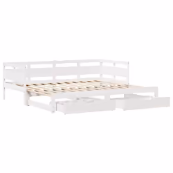 VidaXL 3302236 divano Divano letto Bianco - Vista aggiuntiva 3
