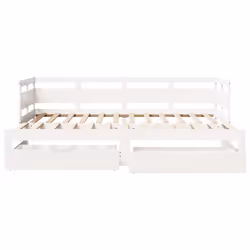 VidaXL 3302236 divano Divano letto Bianco - Vista aggiuntiva 4