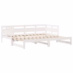 VidaXL 3302236 divano Divano letto Bianco - Vista aggiuntiva 5