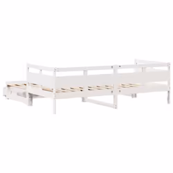 VidaXL 3302236 divano Divano letto Bianco - Vista aggiuntiva 7