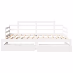 VidaXL 3302238 divano Divano letto Bianco - Vista aggiuntiva 4