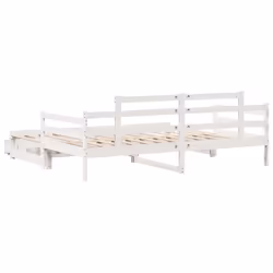 VidaXL 3302238 divano Divano letto Bianco - Vista aggiuntiva 7