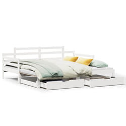 VidaXL 3302240 divano Divano letto Bianco