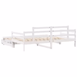 VidaXL 3302240 divano Divano letto Bianco - Vista aggiuntiva 7