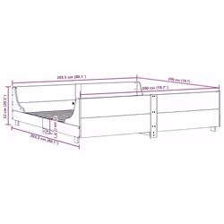 VidaXL 3302272 rete a doghe - Vista aggiuntiva 8