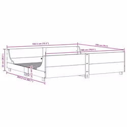 VidaXL 3302273 rete a doghe - Vista aggiuntiva 8