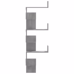 VidaXL 852639 scaffale Legno Grigio - Vista aggiuntiva 5