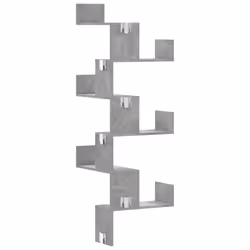 VidaXL 852639 scaffale Legno Grigio - Vista aggiuntiva 6