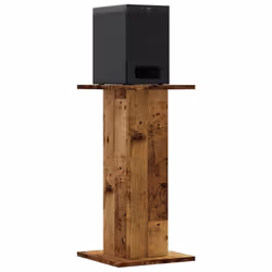 vidaXL Supporti Altoparlanti 2 pz Legno 30x30x60 cm Legno Multistrato - Vista aggiuntiva 3