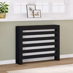 Questa copertura per il termosifone sarà l'aggiunta perfetta al vostro soggiorno. Materiale durevole: Il legno multistrato è ...