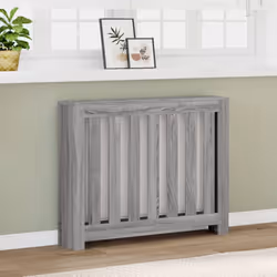 Questa copertura per il termosifone sarà l'aggiunta perfetta al vostro soggiorno. Materiale durevole: Il legno multistrato è  ...