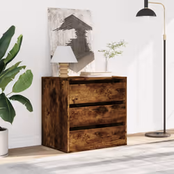 vidaXL Cassettiera Angolare Rovere Fumo 60x41x58cm Legno Multistrato - Vista aggiuntiva 3