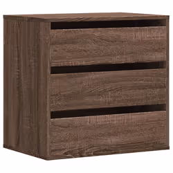 vidaXL Cassettiera Angolo Rovere Marrone 60x41x58cm Legno Multistrato - Vista aggiuntiva 2