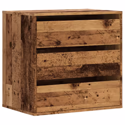 vidaXL Cassettiera Angolare Legno Antico 60x41x58 cm Legno Multistrato - Vista aggiuntiva 2