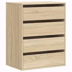 vidaXL Cassettiera Angolare Rovere Sonoma 60x41x76cm Legno Multistrato - Vista aggiuntiva 2