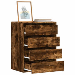 vidaXL Cassettiera Angolare Legno Antico 60x41x76 cm Legno Multistrato