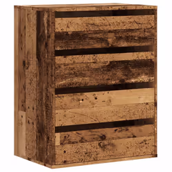vidaXL Cassettiera Angolare Legno Antico 60x41x76 cm Legno Multistrato - Vista aggiuntiva 2