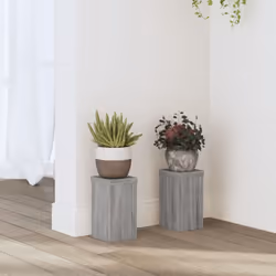 Questi supporti per le piante sono perfetti per mettere in mostra le vostre piante e altri oggetti decorativi. Materiale stab ...