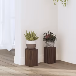 Questi supporti per le piante sono perfetti per mettere in mostra le vostre piante e altri oggetti decorativi. Materiale stab ...