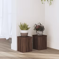 Questi supporti per le piante sono perfetti per mettere in mostra le vostre piante e altri oggetti decorativi. Materiale stab ...