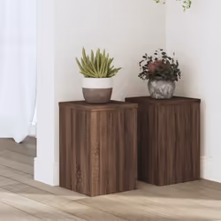 Questi supporti per le piante sono perfetti per mettere in mostra le vostre piante e altri oggetti decorativi. Materiale stab ...