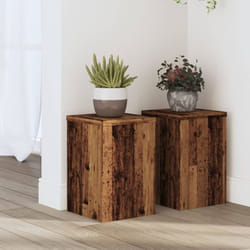 Vidaxl - Supporti per Piante 2 pz Legno 20x20x30 cm Legno Multistrato 165248