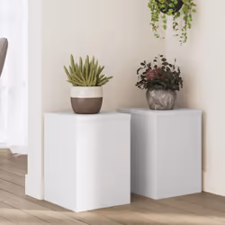 Questi supporti per le piante sono perfetti per mettere in mostra le vostre piante e altri oggetti decorativi. Materiale stab ...
