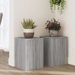 Vidaxl - Supporti per Piante 2 pz Grigio 25x25x35 cm in Multistrato