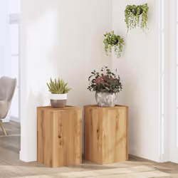 Questi supporti per le piante sono perfetti per mettere in mostra le vostre piante e altri oggetti decorativi. Materiale stab ...