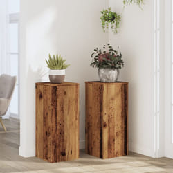 Vidaxl - Supporti per Piante 2 pz Legno 30x30x70 cm Legno Multistrato 241871