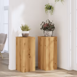 Questi supporti per le piante sono perfetti per mettere in mostra le vostre piante e altri oggetti decorativi. Materiale stab ...