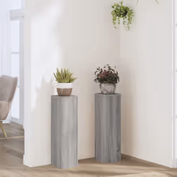 Questi supporti per le piante sono perfetti per mettere in mostra le vostre piante e altri oggetti decorativi. Materiale stab ...