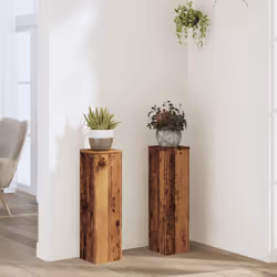 Questi supporti per le piante sono perfetti per mettere in mostra le vostre piante e altri oggetti decorativi. Materiale stab ...