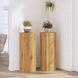 Questi supporti per le piante sono perfetti per mettere in mostra le vostre piante e altri oggetti decorativi. Materiale stab ...