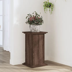 Supporto per Piante Rovere Marrone 33x33x60cm Legno Multistrato - Vidaxl