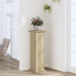 Supporto per Piante Rovere Sonoma 33x33x100cm Legno Multistrato Vidaxl 355981