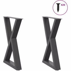 Queste gambe del tavolo da pranzo combinano forma e funzione. È la scelta ideale per personalizzare il tuo tavolo da pranzo.  ...