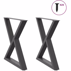 Queste gambe del tavolo da pranzo combinano forma e funzione. È la scelta ideale per personalizzare il tuo tavolo da pranzo.  ...