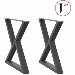 Queste gambe del tavolo da pranzo combinano forma e funzione. È la scelta ideale per personalizzare il tuo tavolo da pranzo. ...