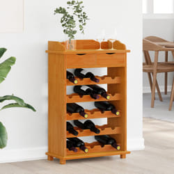 Vidaxl - Portabottiglie 90x60x30 cm Legno Massello di Pino
