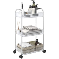 Vidaxl - Carrello Portaoggetti a 3 Livelli 37x28x68 cm in Acrilico