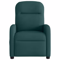 VidaXL 3302968 sedia massaggiante elettrica Verde scuro Tessuto - Vista aggiuntiva 5
