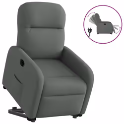 VidaXL 3302993, Tessuto, Grigio, Schiuma, 110 kg, 660 mm, 880 mm