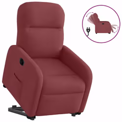 VidaXL 3302995, Tessuto, Rosso, Schiuma, 110 kg, 660 mm, 880 mm
