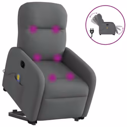 VidaXL 3303003, Tessuto, Grigio, Schiuma, 110 kg, 660 mm, 880 mm