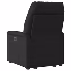 VidaXL 3303097 sedia massaggiante elettrica Nero Microfibra - Vista aggiuntiva 7