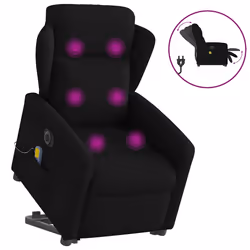 VidaXL 3303146, Tessuto, Nero, Schiuma, 110 kg, 780 mm, 950 mm
