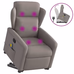 VidaXL 3303171, Tessuto, Grigio talpa, Schiuma, 110 kg, 780 mm, 950 mm
